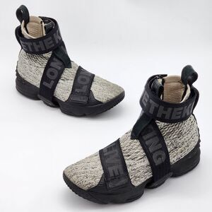 Nike Kith X LeBron Lifestyle 15 Concrete Long Live The King 2017 Men's Size 7.5
